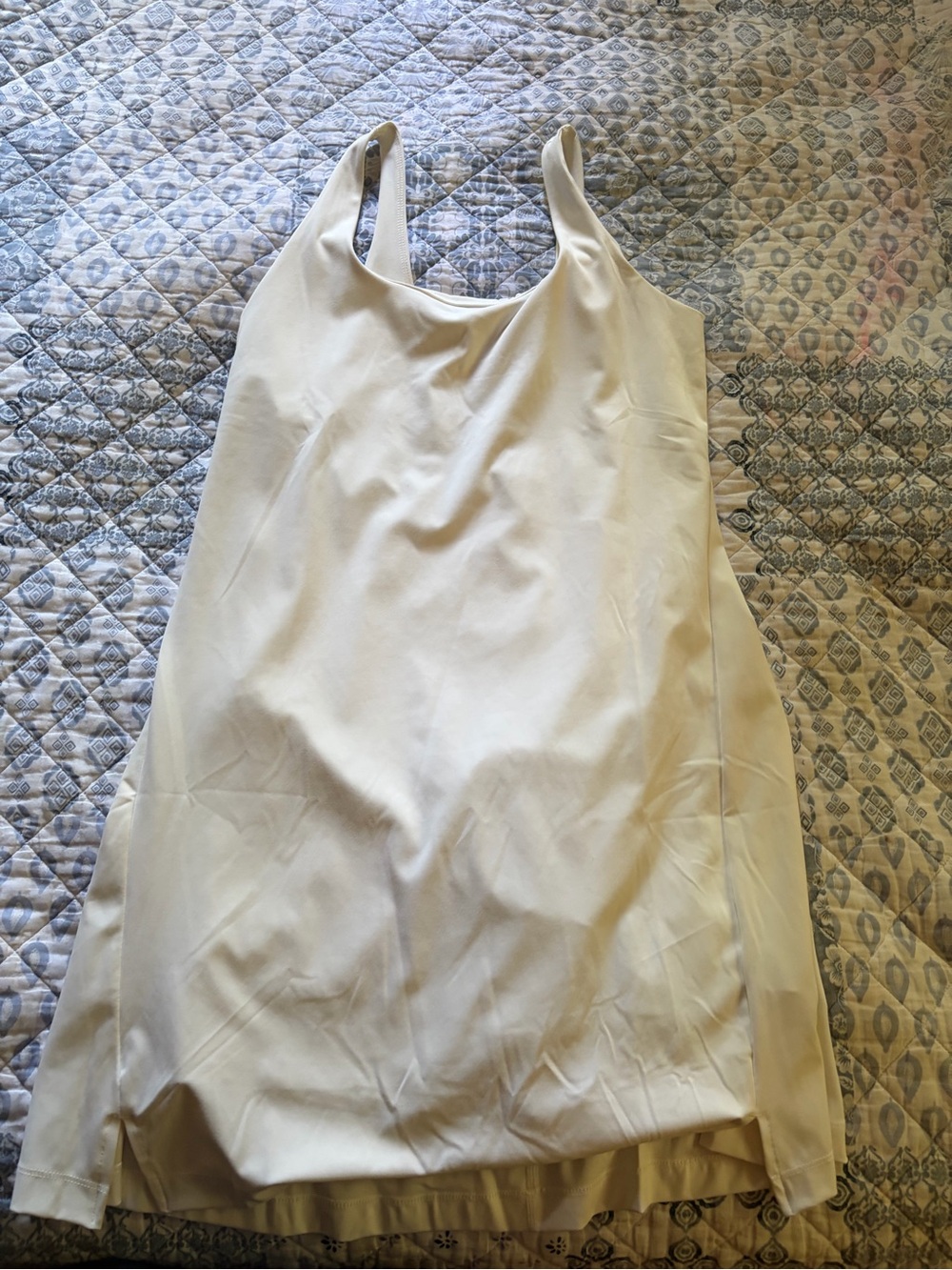 Old Navy Cream Tank Dress